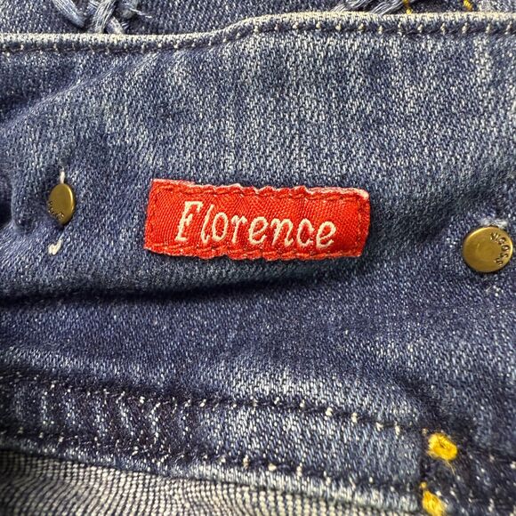 Vigoss Florence Bootcut Jeans, Size 7m, Medium Wash, Distressed, Buttons 2/$50 - Picture 11 of 16